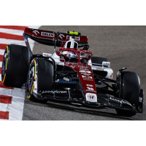 Alfa Romeo F1 Team Orlen C42 #24 Zhou GuanYu 10th Bahrain GP 2022