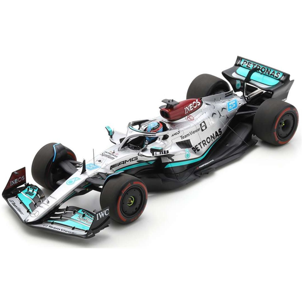 Mercedes AMG Petronas F1 W13 E Performance #63 1st Brazil GP 2022 G.Russell w/Board