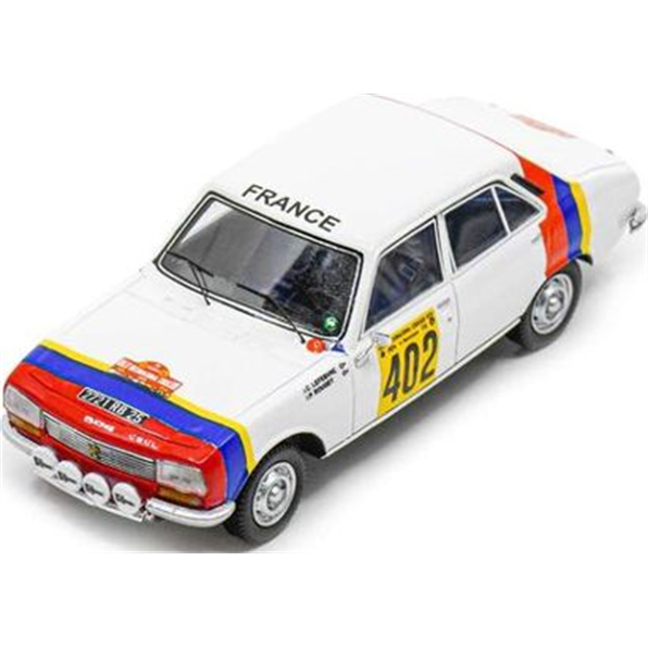 Peugeot 504 #402 2nd Codasur Rallye 1979 Lefebvre/Rouget