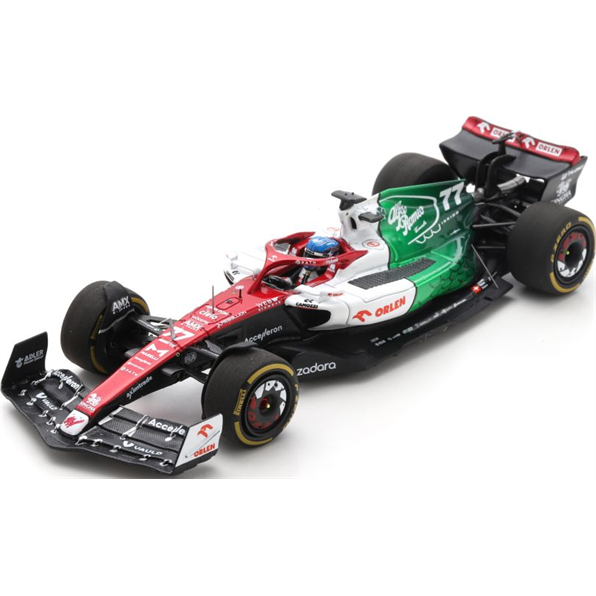 Alfa Romeo F1 Team Orlen C42 #77 Azerbaijan GP 2022 Valtteri Bottas