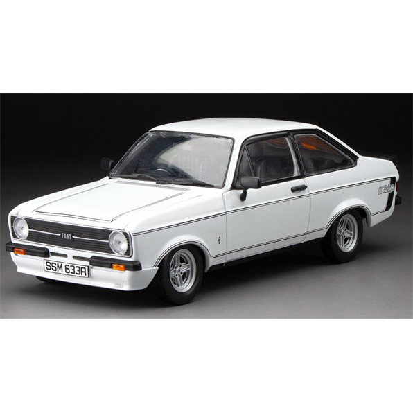 Ford Escort MKII RS Mexico 1976 Diamond White (RHD)