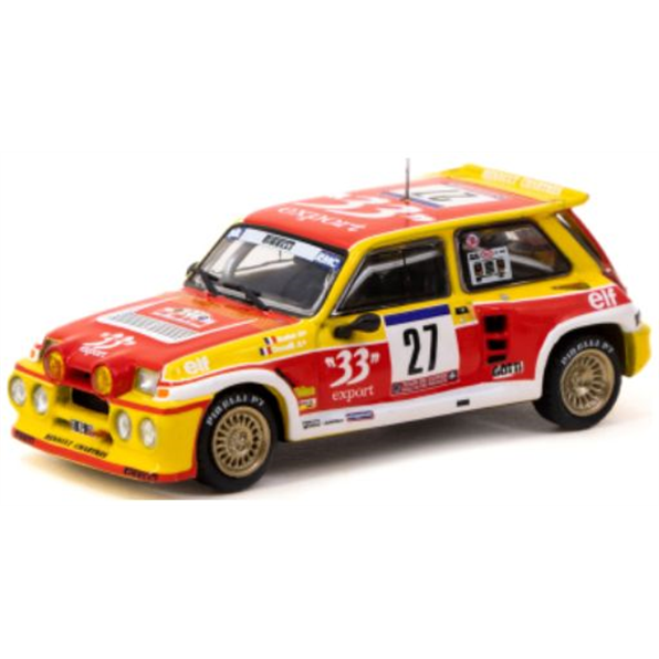 Renault 5 Maxi Turbo #27 Rallye WM Tour de Corse 1985 D.Auriol/B.Occelli