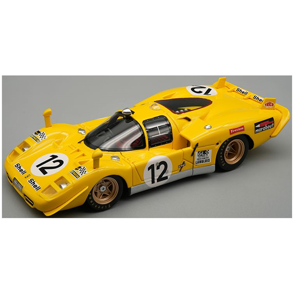 Ferrari 512 S Long Tail 24h Le Mans 1970 Filippinetti Ecurie Francorchamp #12