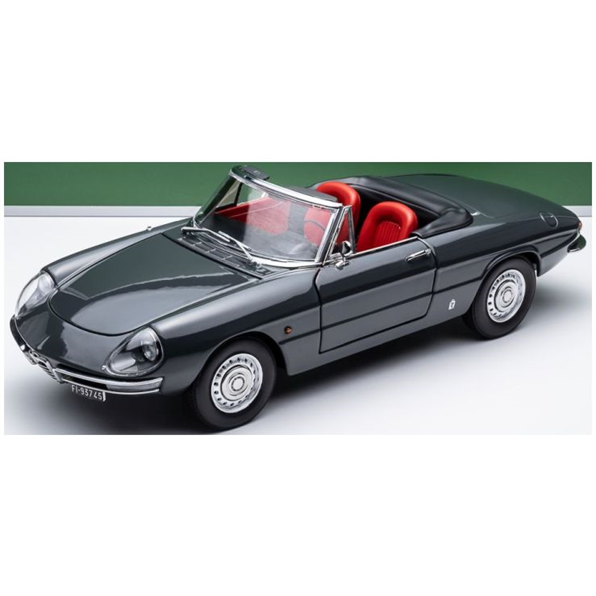 Alfa Romeo 1600 Duetto Spider 1966 Grigio Graphite Limited Edition 650pcs