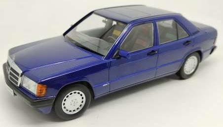 Mercedes 190E 2.3 1993 Avantgarde Blue W201 - John Ayrey Die Casts