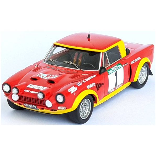 Fiat 124 Abarth Rallye 2nd Rally of Portugal 1975 #1 Hannu Mikkola/Jean Todt