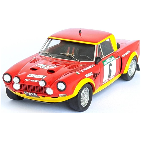 Fiat 124 Abarth Rallye Rally Portugal 1975 #6 Alcide Paganelli/Nini Russo