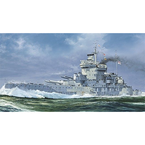 HMS Warspite 1942