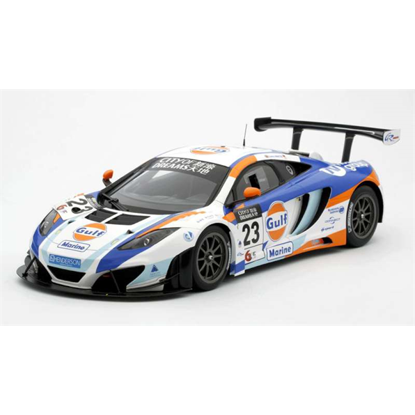 McLaren 12C GT3 #23 2nd Mac13 Gulf/United