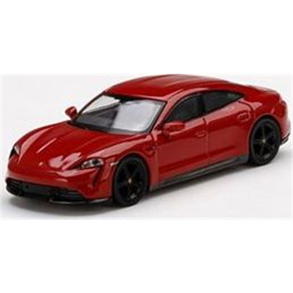 Porsche Taycan Turbo S Carmine Red (LHD)