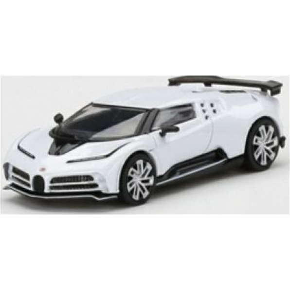 Bugatti Centodieci White (LHD) - John Ayrey Die Casts