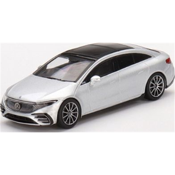 Mercedes Benz EQS 580 4MATIC Silver Metallic (LHD)