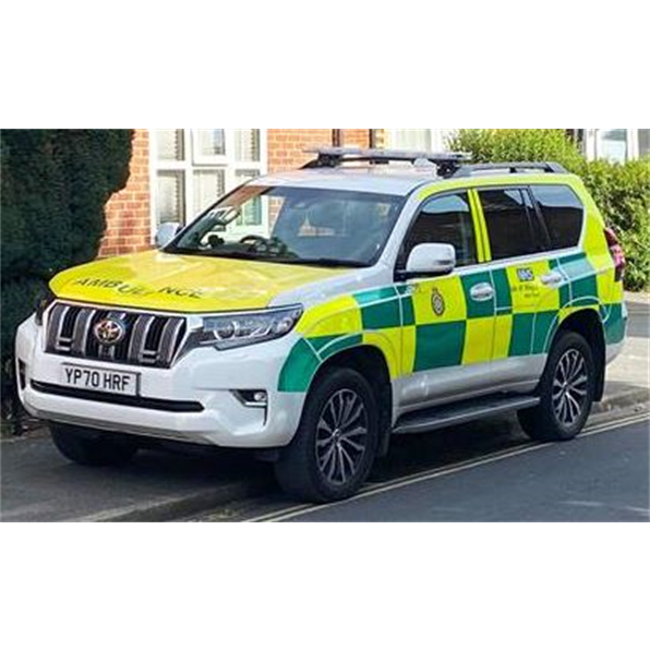 Toyota Land Cruiser Prado 2018 UK Isle of White Ambulance Service (Ltd Ed. 399pcs)