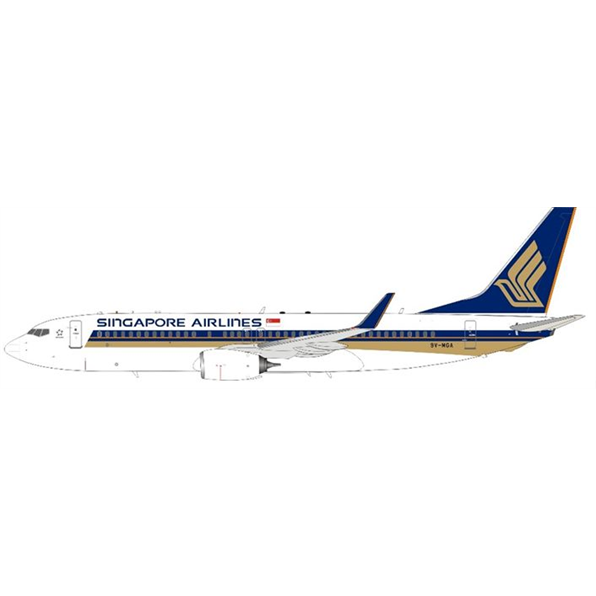 Boeing 737-800 Singapore Airlines 9V-MGA with Stand - John Ayrey Die Casts