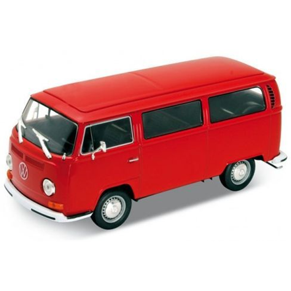 VW T2 Bus 1972 - Red - John Ayrey Die Casts