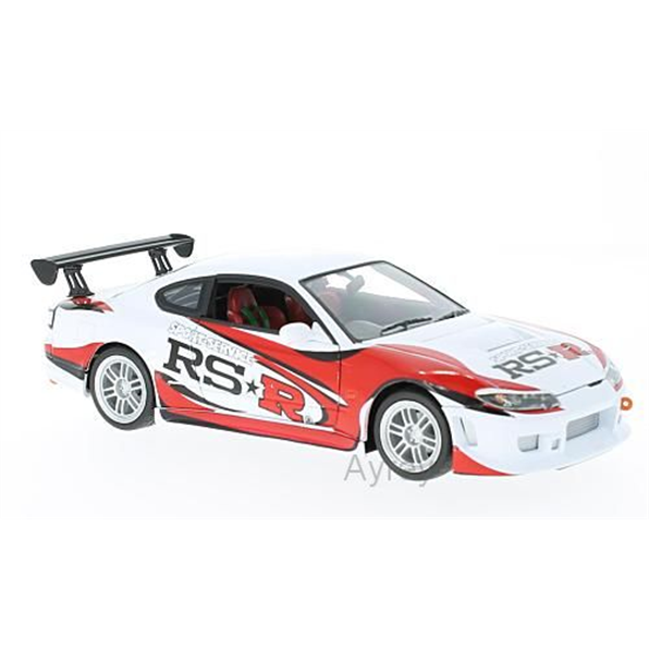 Nissan Silvia S15 RS-R, white racing, RHD