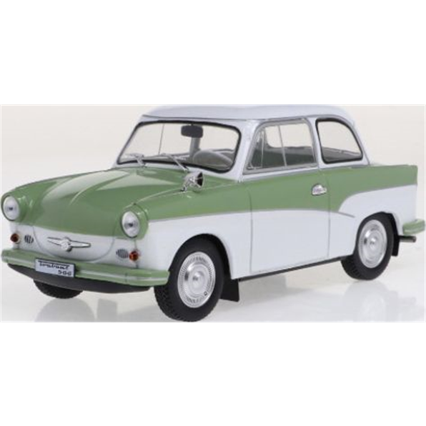 Trabant P 50 White/Green - John Ayrey Die Casts