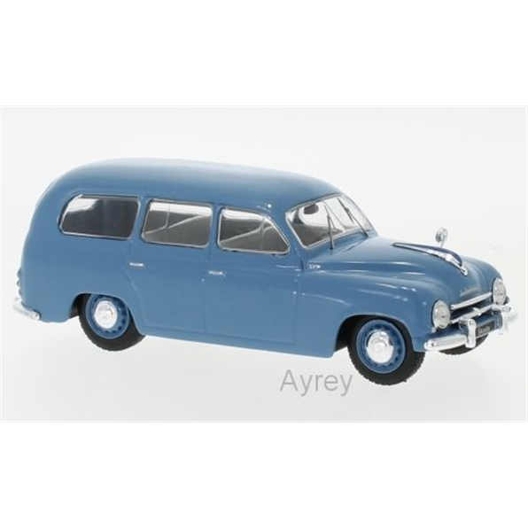 Skoda 1201 station wagon, blue, 1954