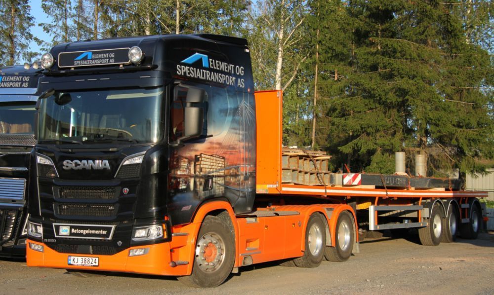 Scania R Highline CR20H 6x4 Flatbed 3 Axle 'Element og Spesialtransport ...