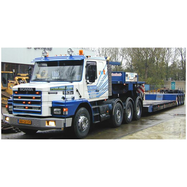 Scania 3 Series Torpedo 8x4 Euro Lowloader 4 Axle Van Wijgerden ...