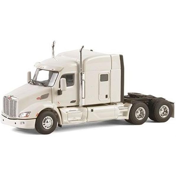 Peterbilt 579 6x4 White USA Basic Line - John Ayrey Die Casts